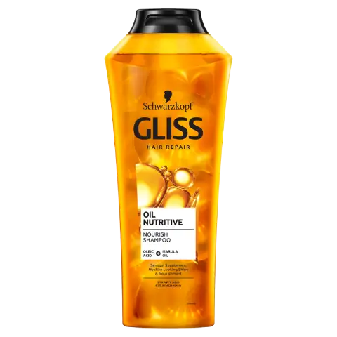 Gliss tápláló olaj sampon omega 9 olajsavval és marula olajjal 400 ml termékhez kapcsolódó kép