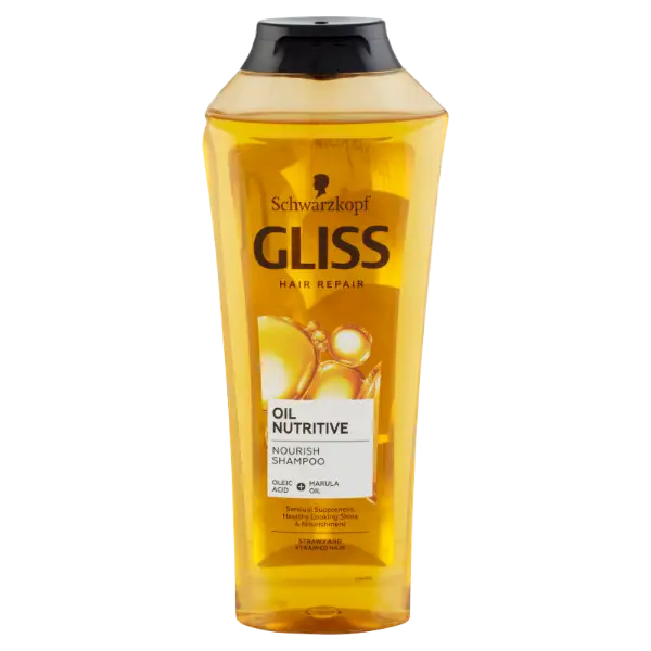 Gliss tápláló olaj sampon omega 9 olajsavval és marula olajjal 400 ml termékhez kapcsolódó kép