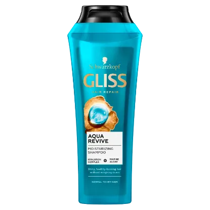 Gliss Aqua Revive hidratáló sampon hylauron komplex-szel normál és száraz hajra 250 ml termékhez kapcsolódó kép