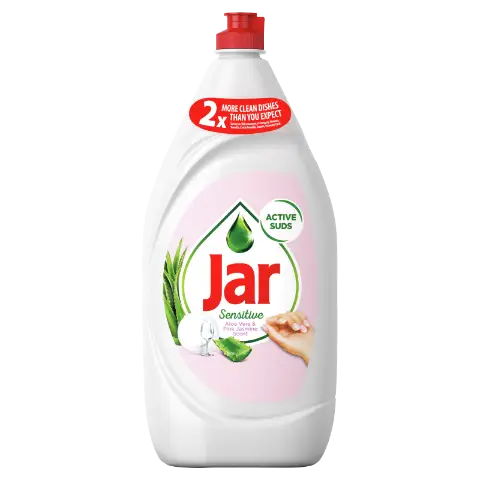 Jar Sensitive Aloe Vera & Pink Jasmine Folyékony Kézkímélő Mosogatószer,  1350 ML termékhez kapcsolódó kép