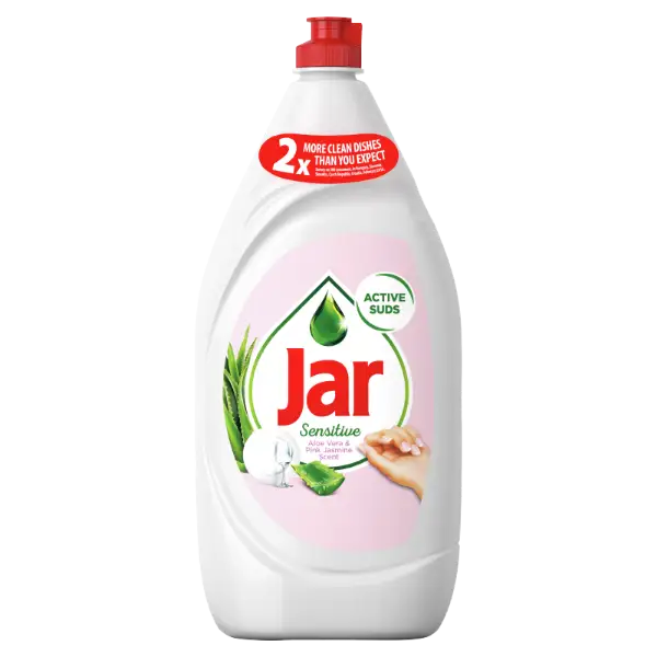 Jar Sensitive Aloe Vera & Pink Jasmine Folyékony Kézkímélő Mosogatószer,  1350 ML termékhez kapcsolódó kép
