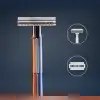 King C. Gillette Kétélű Férfi Biztonsági Borotva – 5 db Penge termékhez kapcsolódó kép