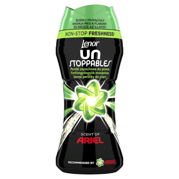 Lenor Unstoppables Parfümgyöngyök Mosáshoz Ariel Illattal, 210g termékhez kapcsolódó kép