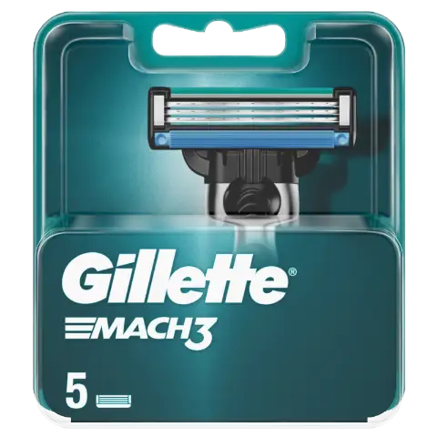 Gillette Mach3 Borotvabetétek Férfi Borotvához, 5 db Borotvabetét termékhez kapcsolódó kép