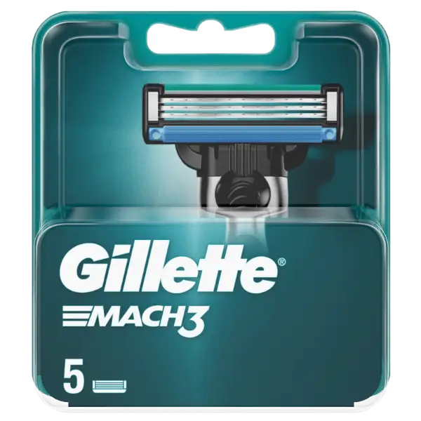 Gillette Mach3 Borotvabetétek Férfi Borotvához, 5 db Borotvabetét termékhez kapcsolódó kép