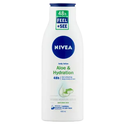 NIVEA Aloe & Hydration testápoló tej 400 ml termékhez kapcsolódó kép