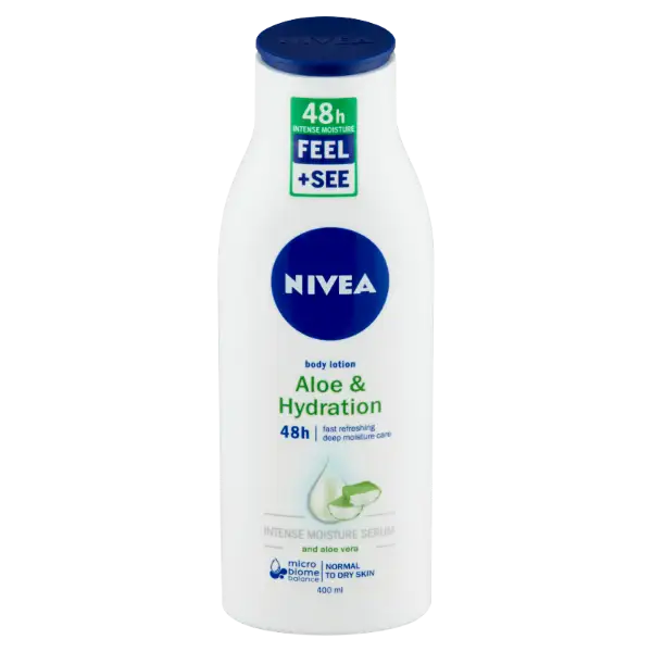 NIVEA Aloe & Hydration testápoló tej 400 ml termékhez kapcsolódó kép