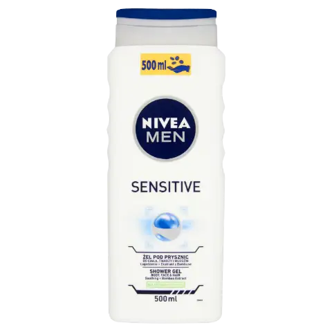 NIVEA MEN Sensitive tusfürdő 500 ml termékhez kapcsolódó kép