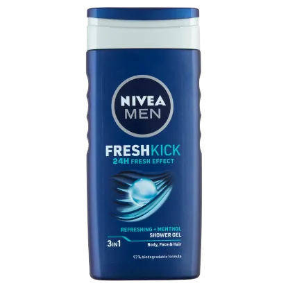 NIVEA MEN Fresh Kick tusfürdő 250 ml termékhez kapcsolódó kép