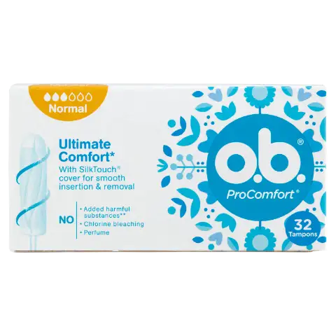 o.b. ProComfort Normal tampon 32 db termékhez kapcsolódó kép