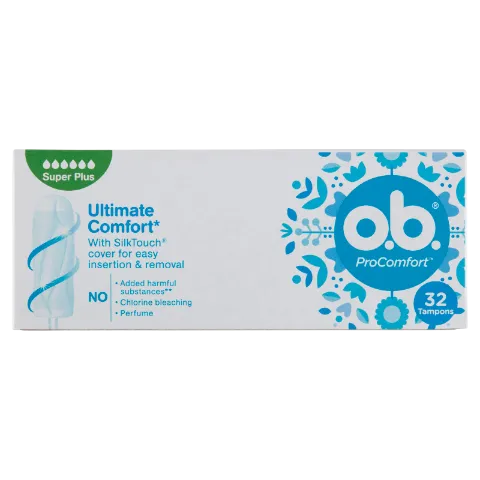 o.b. ProComfort Super Plus tampon 32 db termékhez kapcsolódó kép