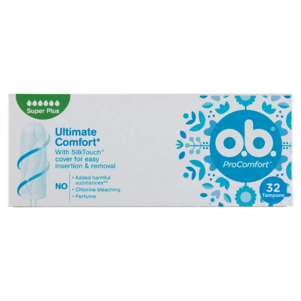 o.b. ProComfort Super Plus tampon 32 db termékhez kapcsolódó kép