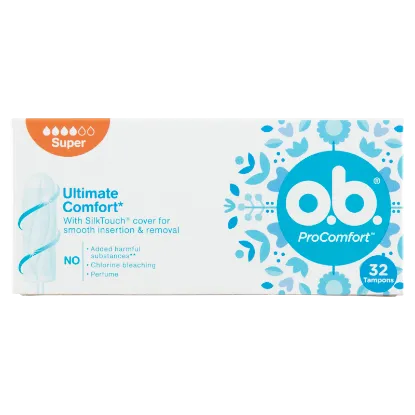 o.b. ProComfort Super tampon 32 db termékhez kapcsolódó kép