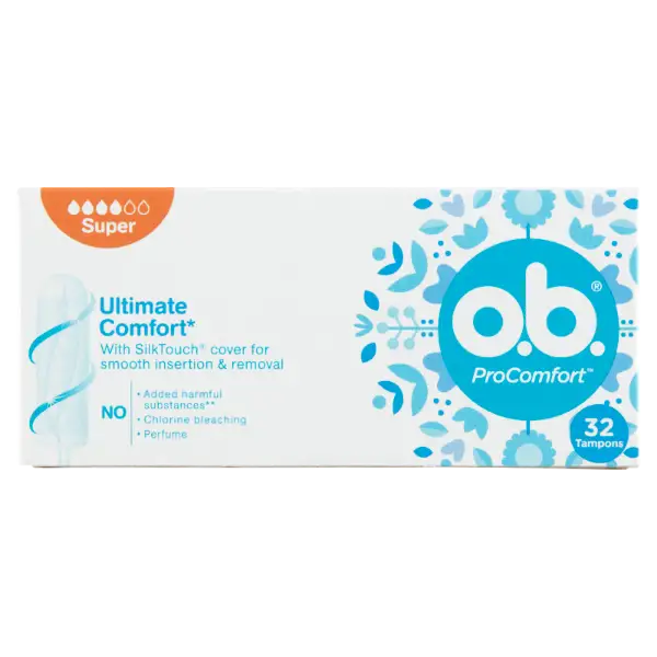 o.b. ProComfort Super tampon 32 db termékhez kapcsolódó kép