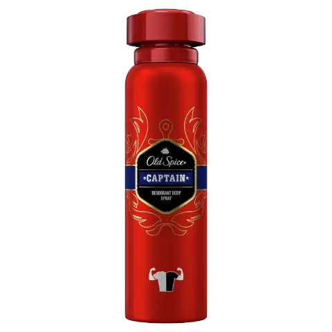 Old Spice Captain Deo Spray Férfiaknak, 150 ml termékhez kapcsolódó kép