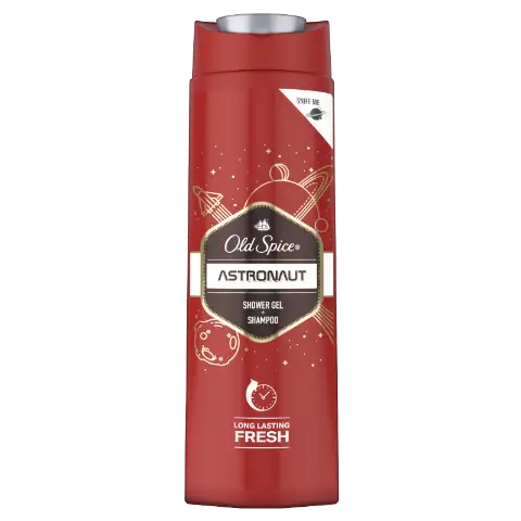 Old Spice Astronaut Tusfürdő És Sampon Férfiaknak 400ml,3az1-ben, Hosszan Tartó Frissesség termékhez kapcsolódó kép