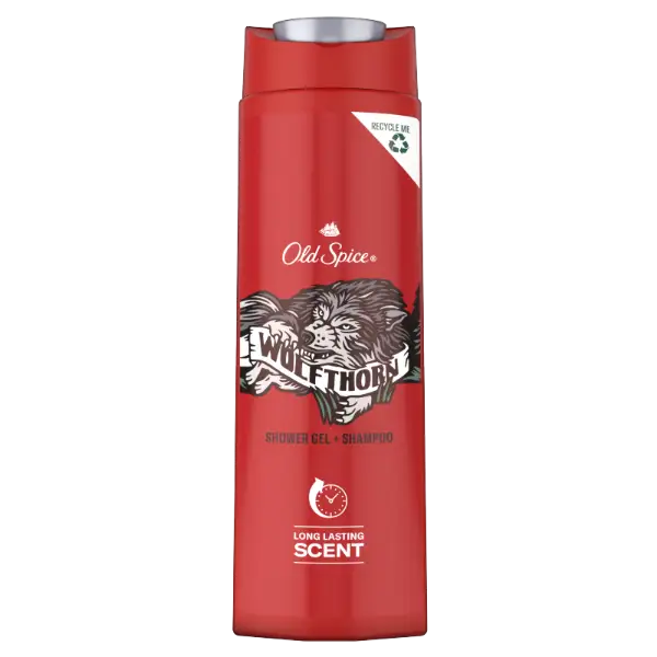 Old Spice Wolfthorn Tusfürdő És Sampon Férfiaknak 400ml,3az1-ben, Hosszan Tartó Frissesség termékhez kapcsolódó kép