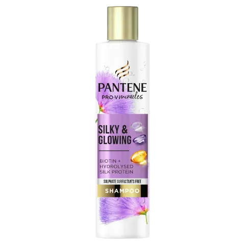 Pantene Pro-V Miracles Silky & Glowing szulfátmentes sampon, 225 ml termékhez kapcsolódó kép