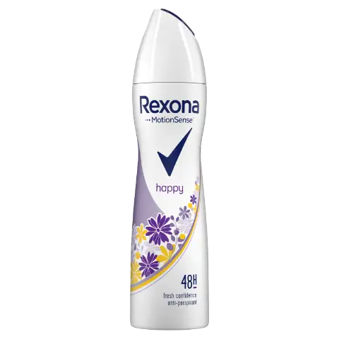 Rexona MotionSense Happy izzadásgátló 150 ml termékhez kapcsolódó kép