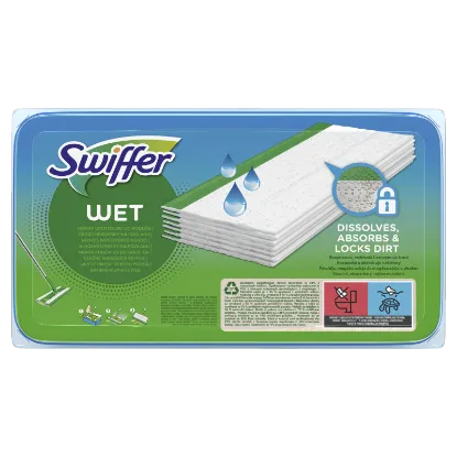 Swiffer Sweeper Nedves Padlótörlő Kendő Citrus Fresh Illattal, 20 db termékhez kapcsolódó kép