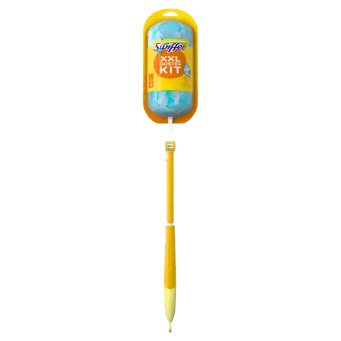 Swiffer XXL Trap & Lock Padló Portalanító Készlet (1 db Nyél + 2 db Portalanító-Kendő Utántöltő) termékhez kapcsolódó kép