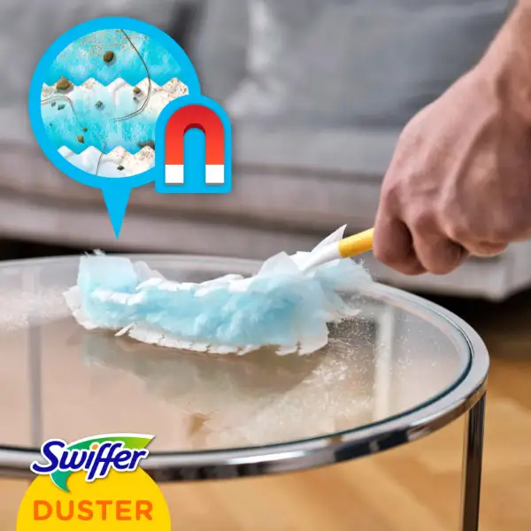 Swiffer Trap & Lock Portalanító Készlet (1 db Nyél + 4 db Utántöltő) termékhez kapcsolódó kép