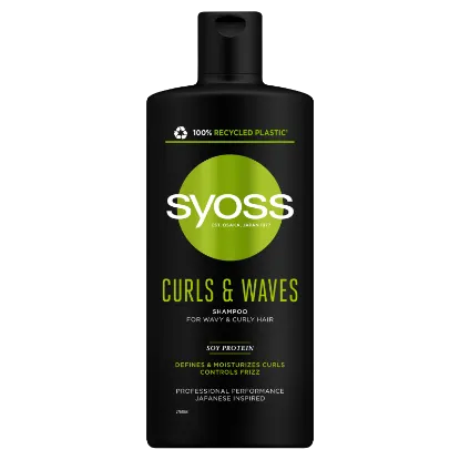 Syoss Curls & Waves sampon 440 ml termékhez kapcsolódó kép