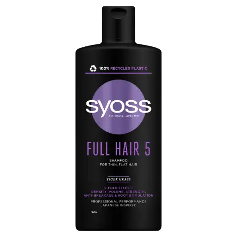 Syoss Full Hair 5D sampon 440 ml termékhez kapcsolódó kép