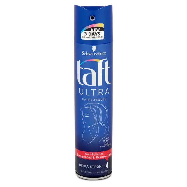 Taft Ultra hajlakk minden hajtípusra 250 ml termékhez kapcsolódó kép