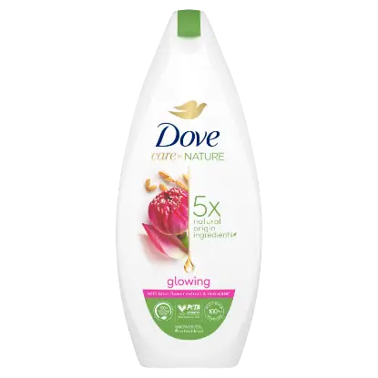 Dove Care by Nature Glowing krémtusfürdő 225 ml termékhez kapcsolódó kép