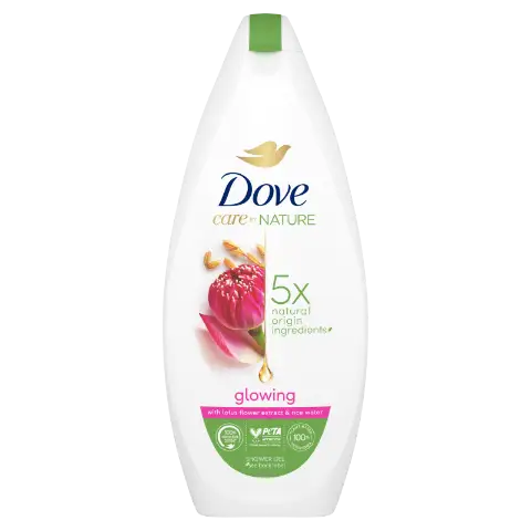 Dove Care by Nature Glowing krémtusfürdő 225 ml termékhez kapcsolódó kép