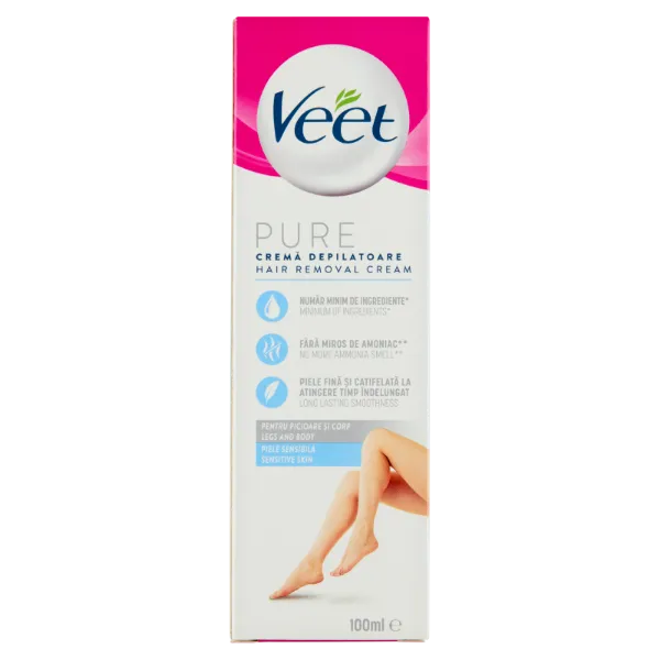 Veet Pure Sensitive Skin szőrtelenítő krém 100 ml termékhez kapcsolódó kép