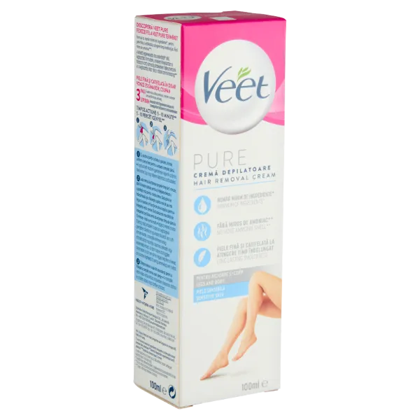 Veet Pure Sensitive Skin szőrtelenítő krém 100 ml termékhez kapcsolódó kép