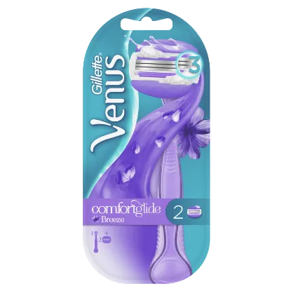 Gillette Venus ComfortGlide Breeze Borotva – 2 db Borotvabetét termékhez kapcsolódó kép