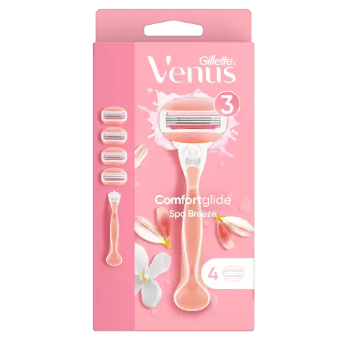 Gillette Venus ComfortGlide Spa Breeze Borotva – 4 db Borotvabetét termékhez kapcsolódó kép