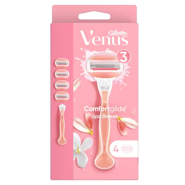 Gillette Venus ComfortGlide Spa Breeze Borotva – 4 db Borotvabetét termékhez kapcsolódó kép