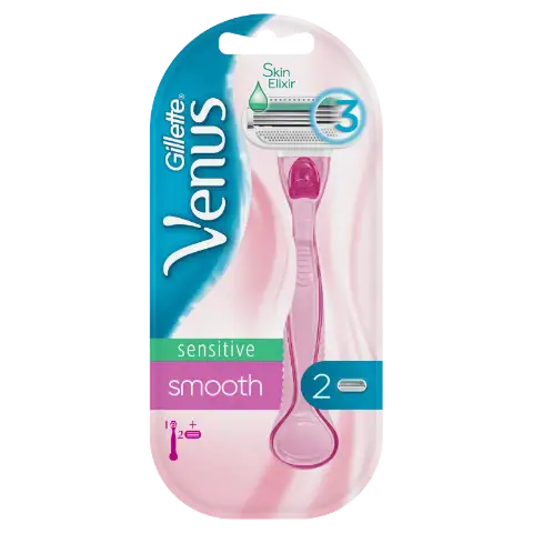 Venus Smooth Sensitive Borotva – 2 db Borotvabetét termékhez kapcsolódó kép