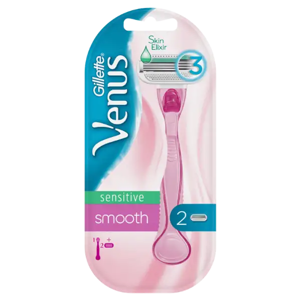 Venus Smooth Sensitive Borotva – 2 db Borotvabetét termékhez kapcsolódó kép