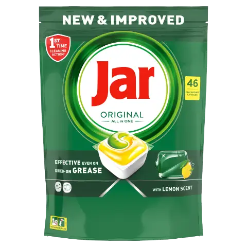 Jar Original Lemon All In One Mosogatókapszula, 46 db termékhez kapcsolódó kép