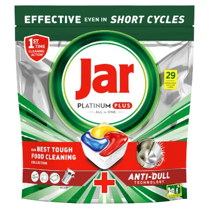 Jar Platinum Plus Lemon All In One Mosogatókapszula,  29 db termékhez kapcsolódó kép