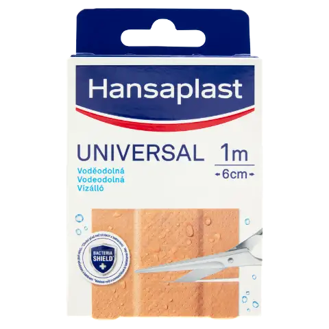Hansaplast Universal vízálló sebtapasz 1 m x 6 cm termékhez kapcsolódó kép