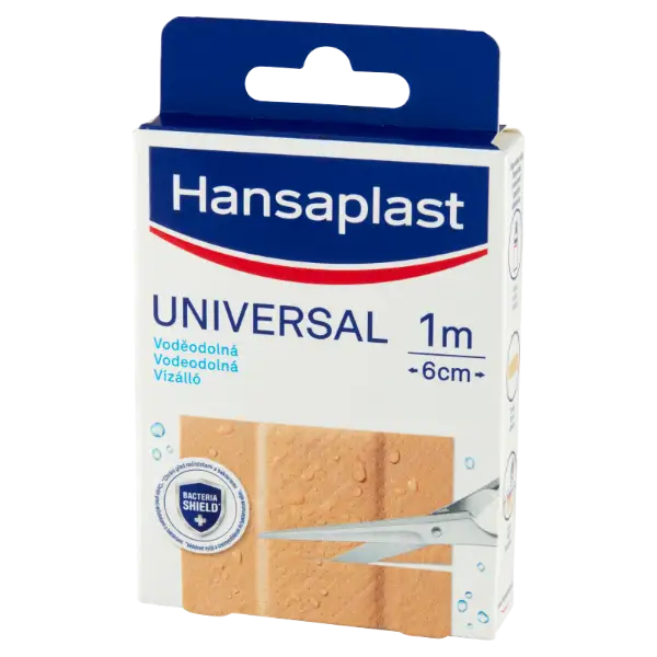 Hansaplast Universal vízálló sebtapasz 1 m x 6 cm termékhez kapcsolódó kép