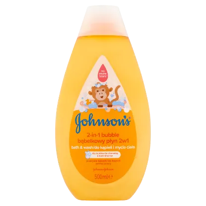 JOHNSON'S® 2 az 1-ben buborékos fürdető és tusfürdő gyermekeknek 500 ml termékhez kapcsolódó kép