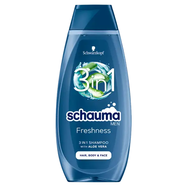 Schauma 3 az 1-ben Frissesség sampon 400 ml termékhez kapcsolódó kép