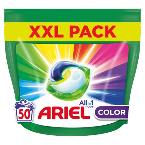 Ariel All-in-1 PODS Color folyékony mosókapszula, 50 Mosáshoz termékhez kapcsolódó kép