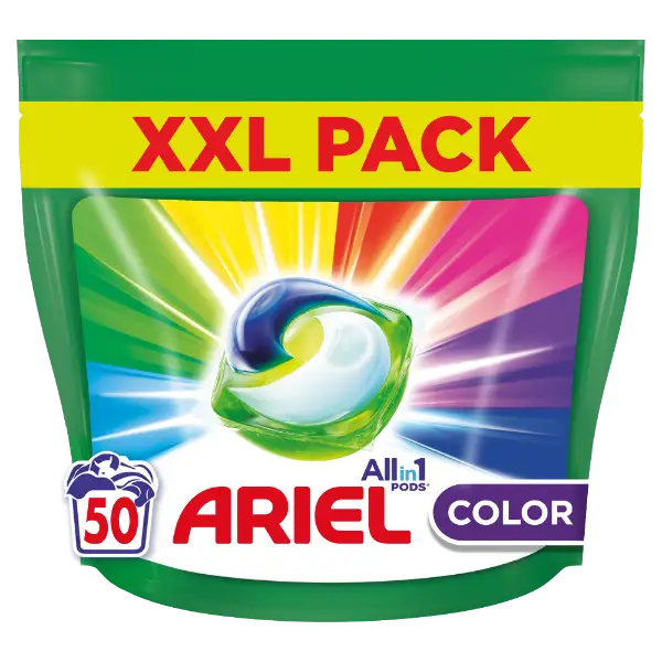 Ariel All-in-1 PODS Color folyékony mosókapszula, 50 Mosáshoz termékhez kapcsolódó kép