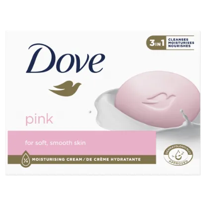 Dove Pink krémszappan 90 g termékhez kapcsolódó kép