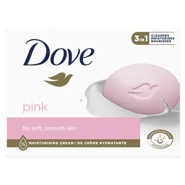 Dove Pink krémszappan 90 g termékhez kapcsolódó kép