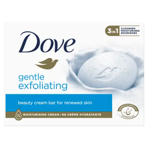 Dove Gentle Exfoliating krémszappan 90 g termékhez kapcsolódó kép