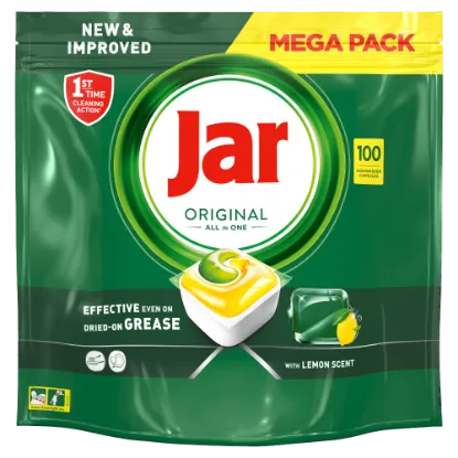 Jar Original Lemon All In One Mosogatókapszula, 100 db termékhez kapcsolódó kép